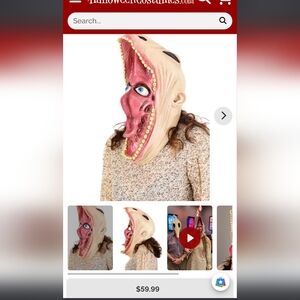 Halloweem Beetlejuice Barbara Mask